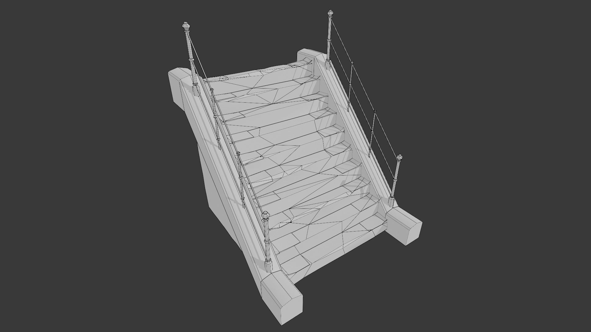 The Cemetery Pack Low-poly 3D model_72