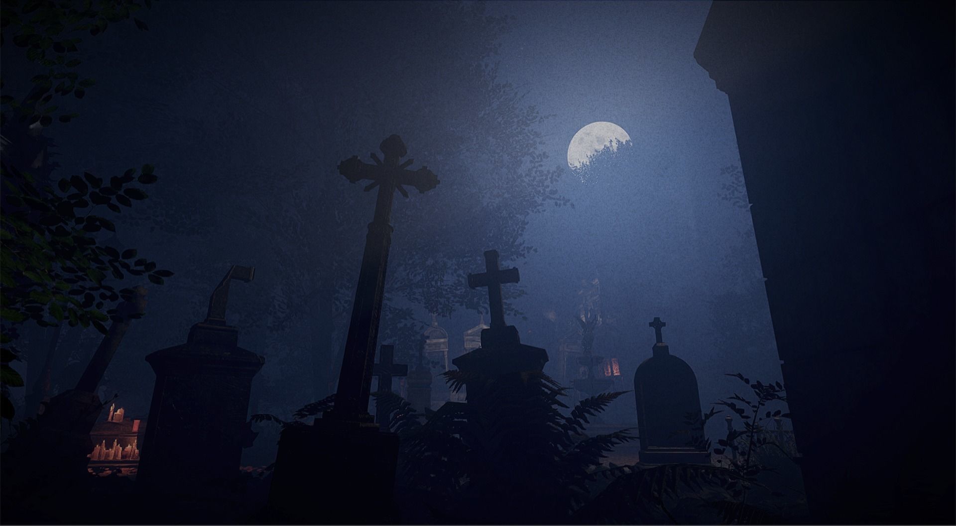The Cemetery Pack Low-poly 3D model_17