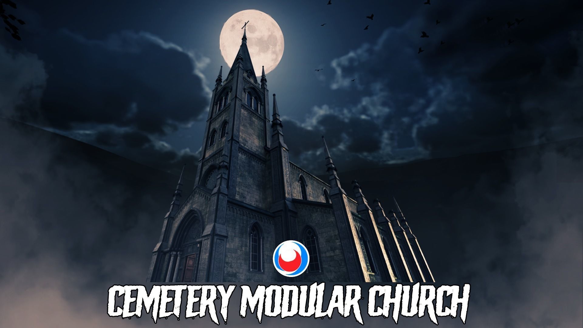 The Cemetery Pack Low-poly 3D model_77