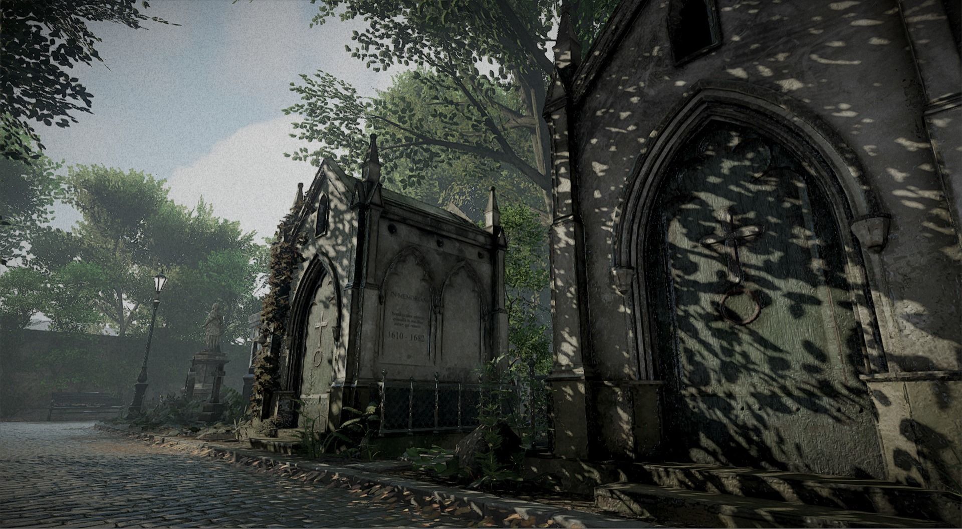 The Cemetery Pack Low-poly 3D model_15