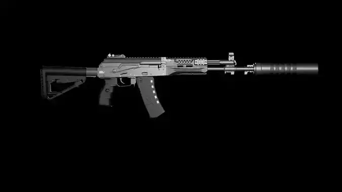 Modular AK 12 Video Game Ready