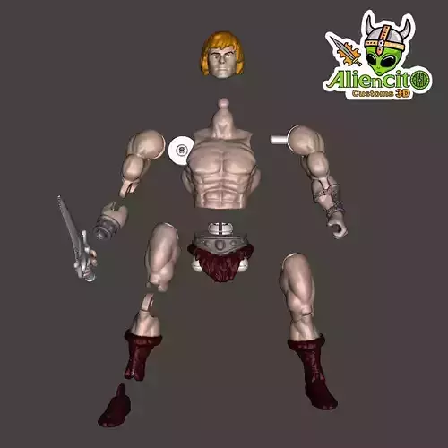 MOTU CLASSICS FULL ARTICULATED 3D print model