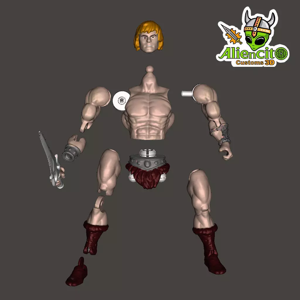 MOTU CLASSICS FULL ARTICULATED 3D print model_0