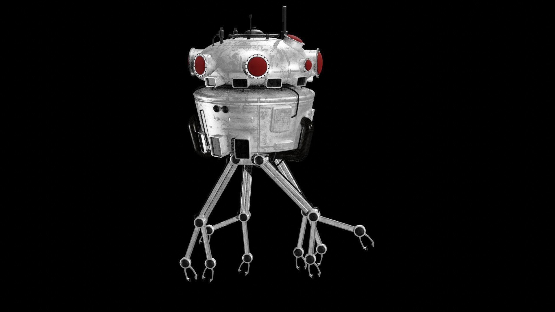 Sci-Fi Collector 3D Model Low-poly 3D model_15