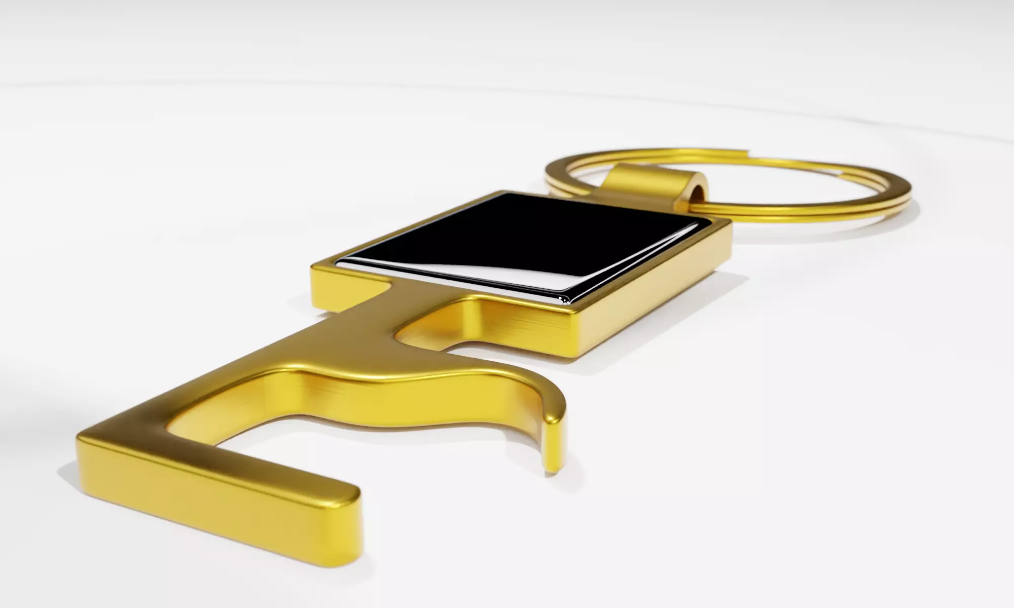 BOTTLE OPENER AND KEY HOLDER 3D print model_0