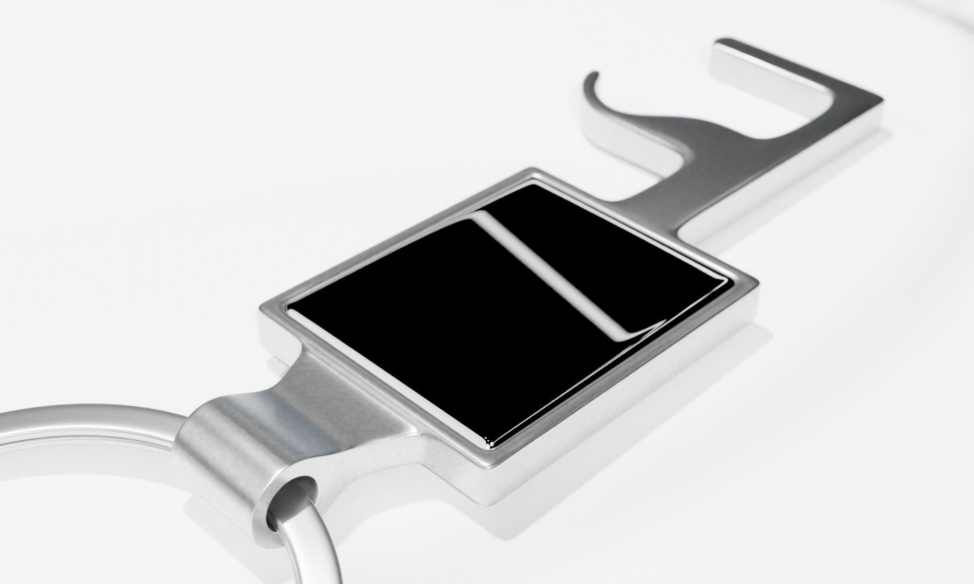 BOTTLE OPENER AND KEY HOLDER 3D print model_2