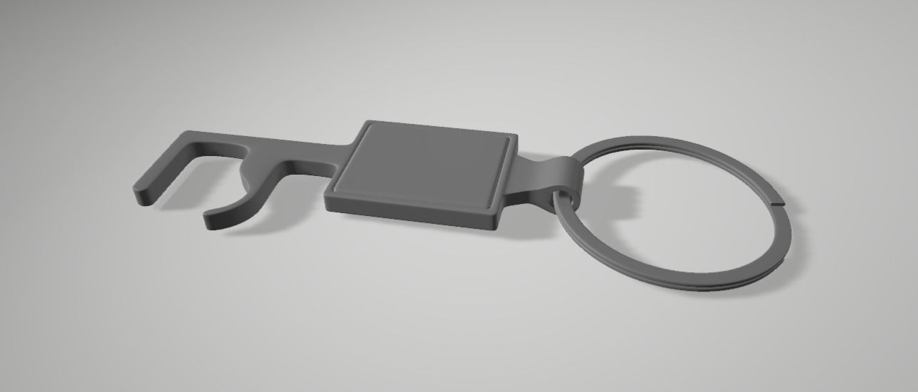 BOTTLE OPENER AND KEY HOLDER 3D print model_3
