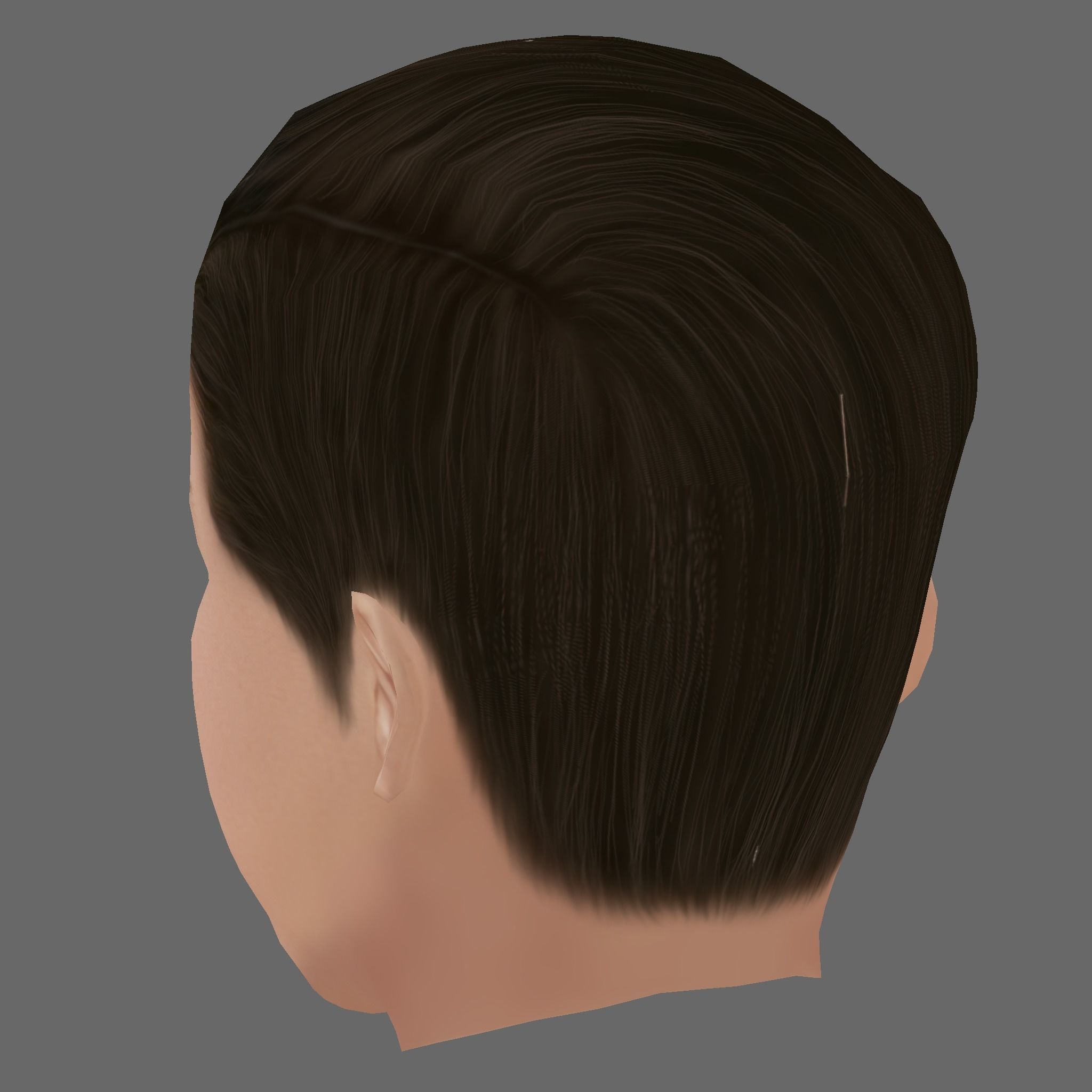 Matt Rife Head - Low poly head for game Low-poly Low-poly 3D model_3
