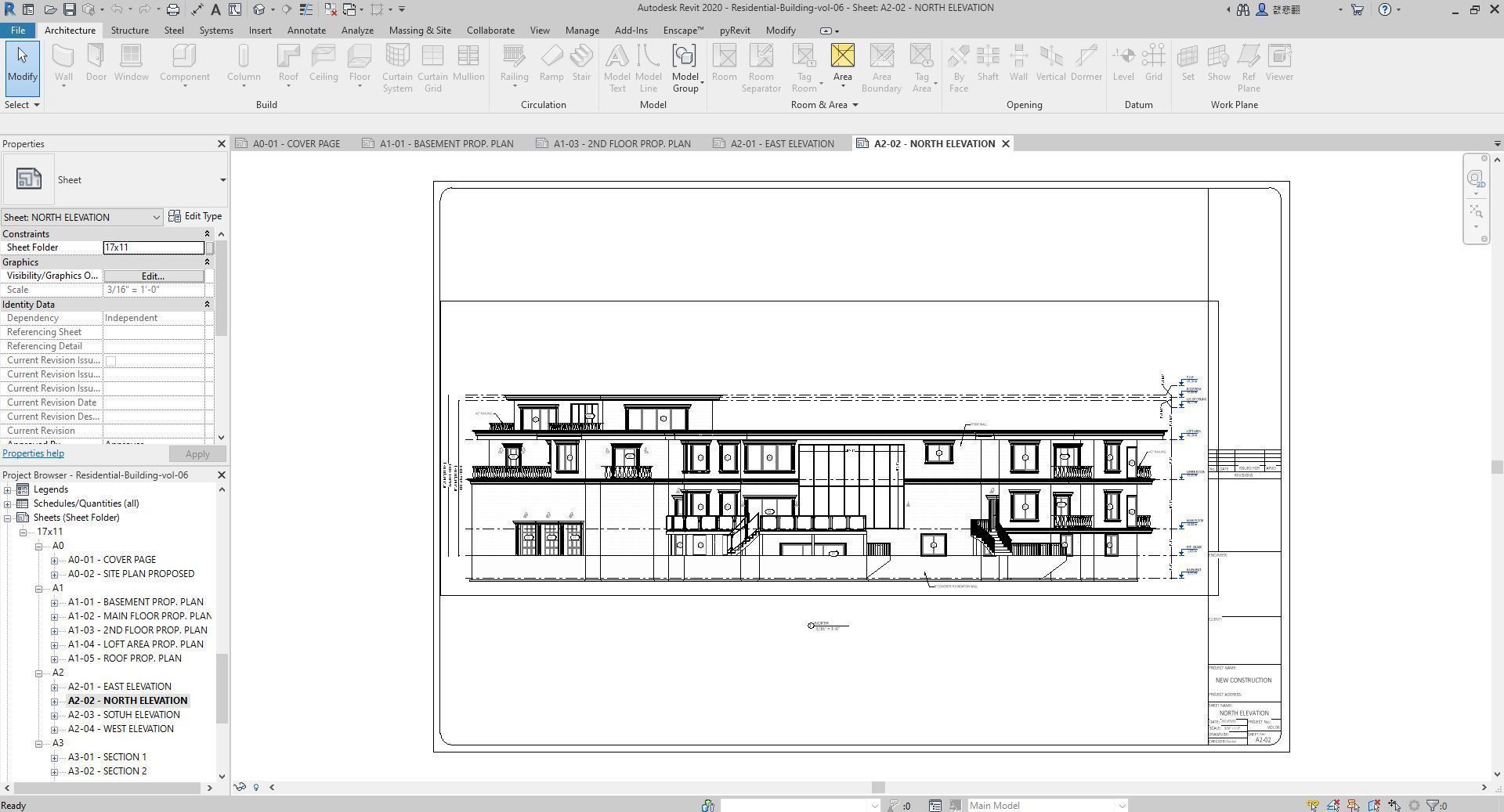 Residential-Building-vol-06-Plan 3D model_18