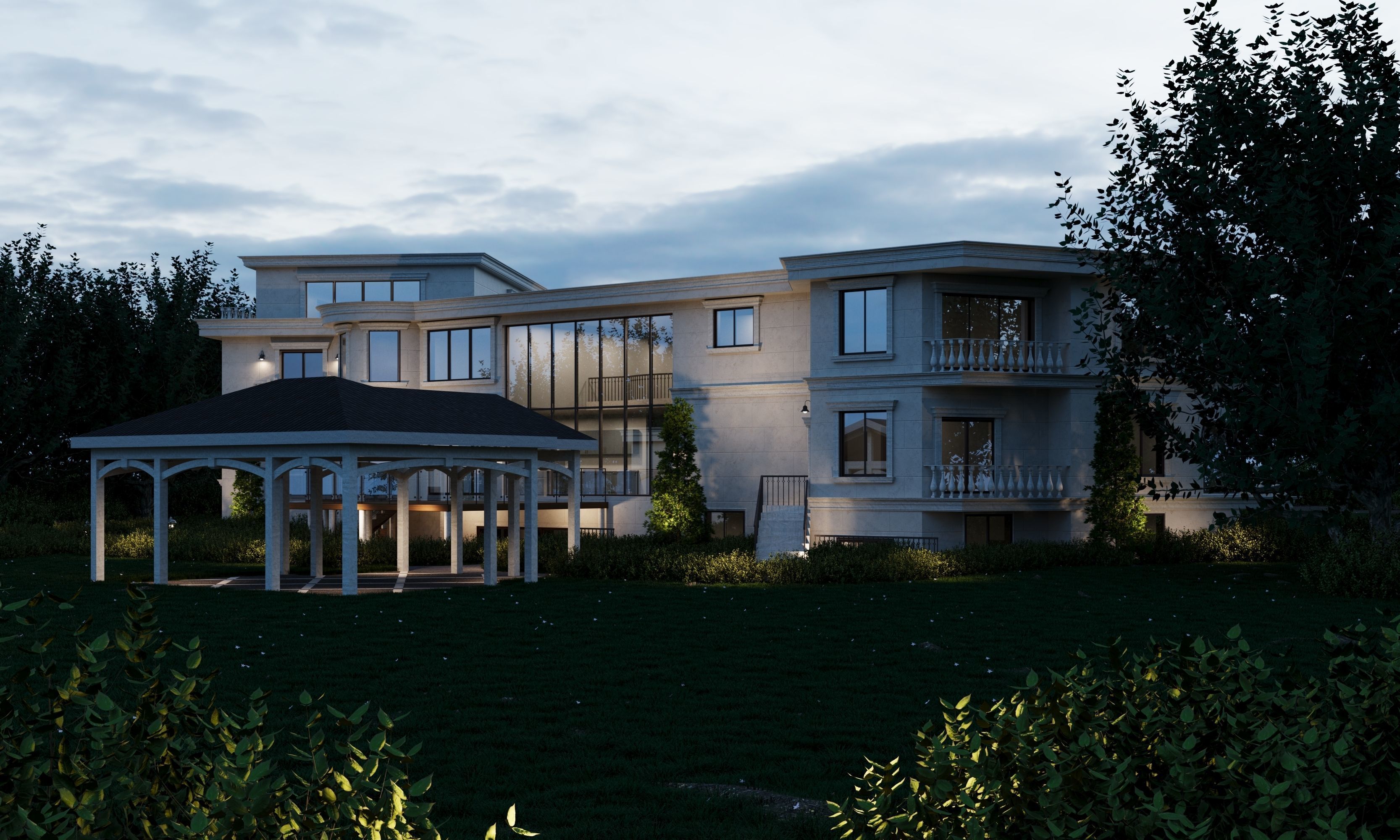 Residential-Building-vol-06-Plan 3D model_7