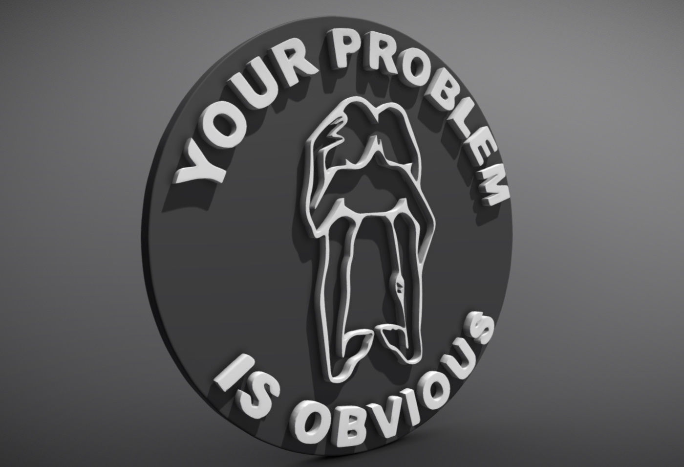 SEXY STENCIL 3D print model_1