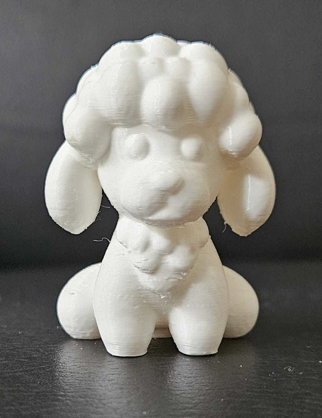 Little Poodle 3D print model_4
