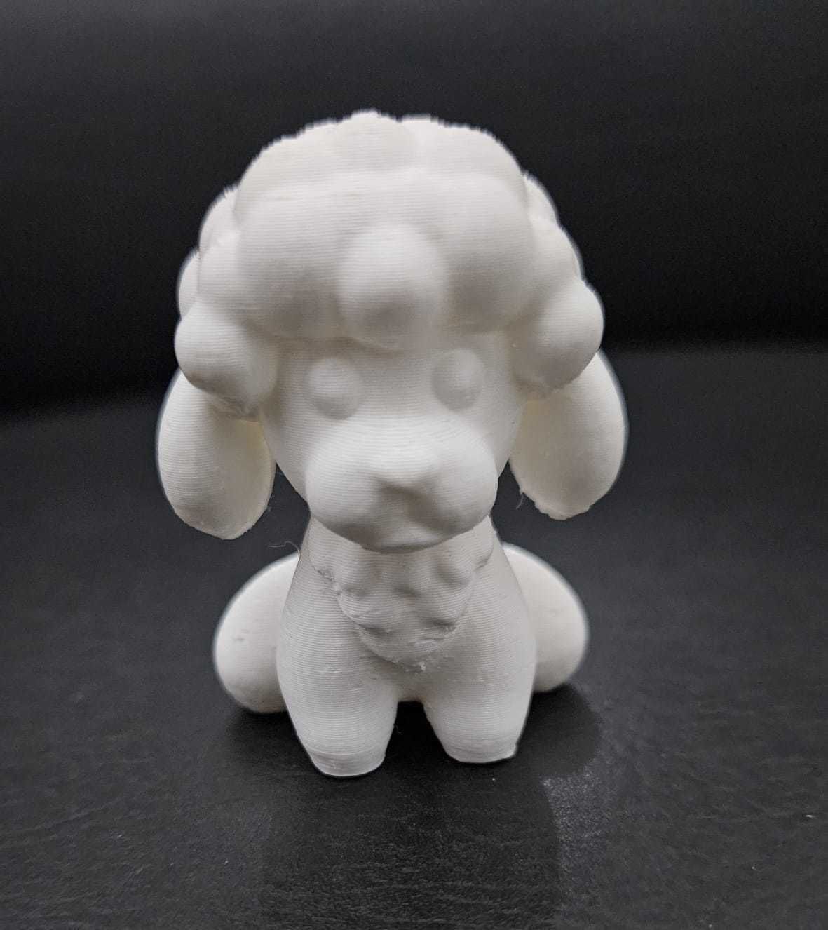 Little Poodle 3D print model_13