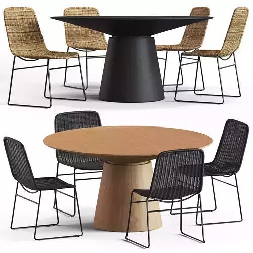 Globewest Olivia Dining Chair and Classique Table