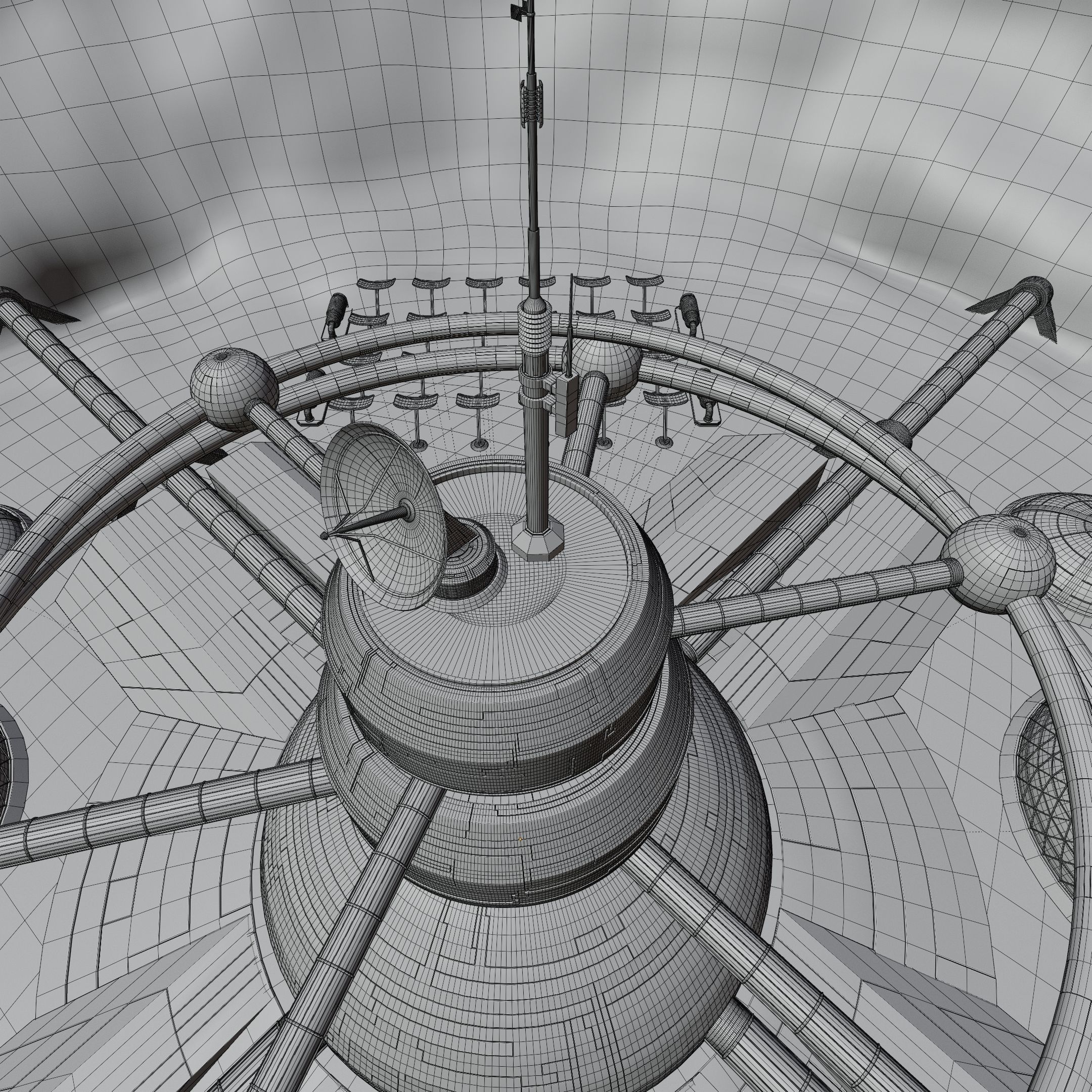 Mars Colony 4K PBR 3D model_12