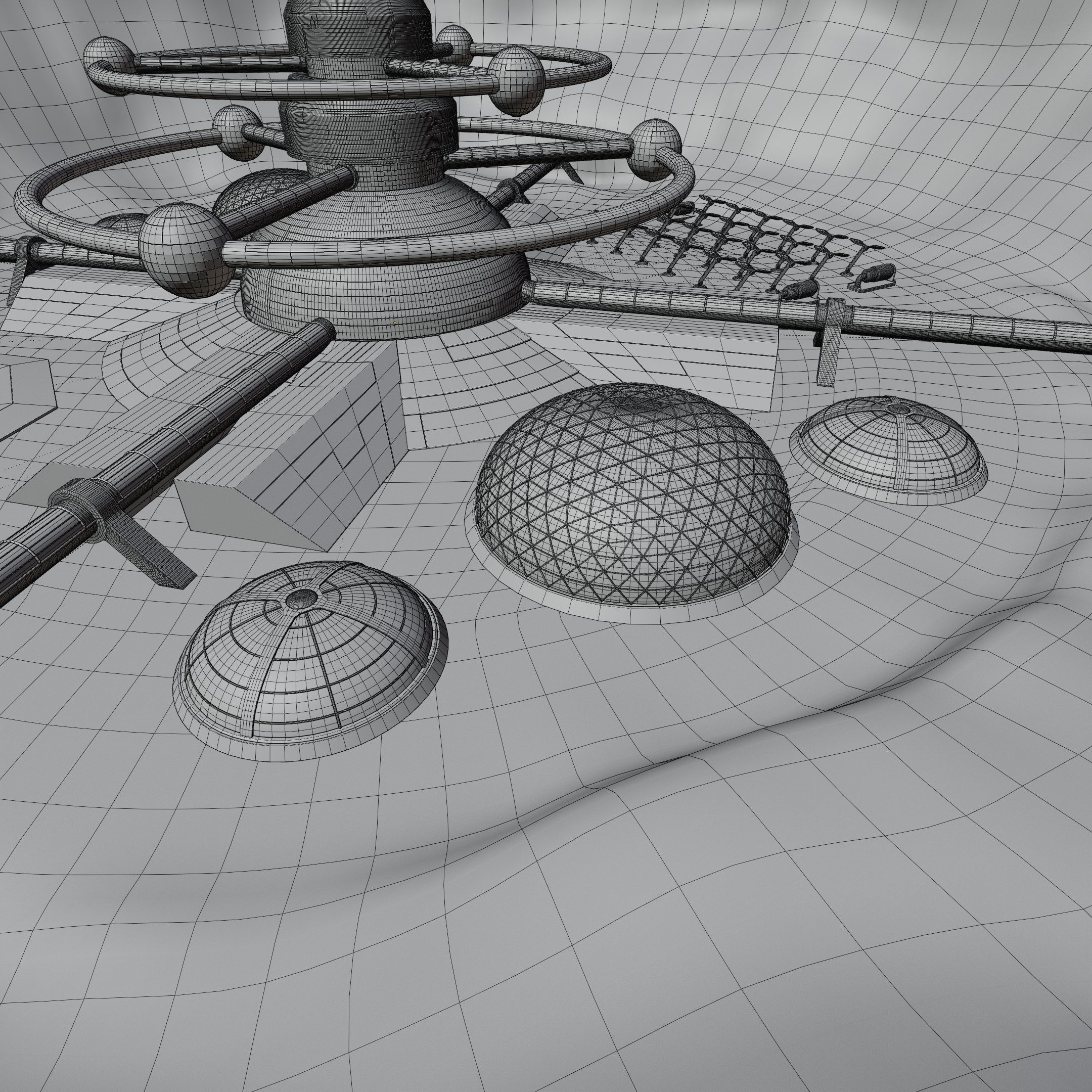 Mars Colony 4K PBR 3D model_9