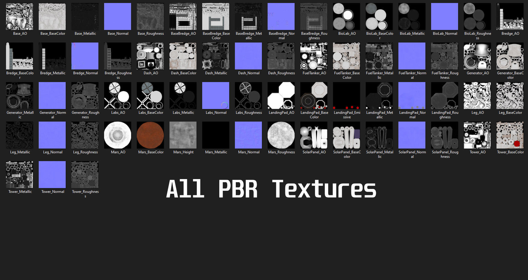 Mars Colony 4K PBR 3D model_18