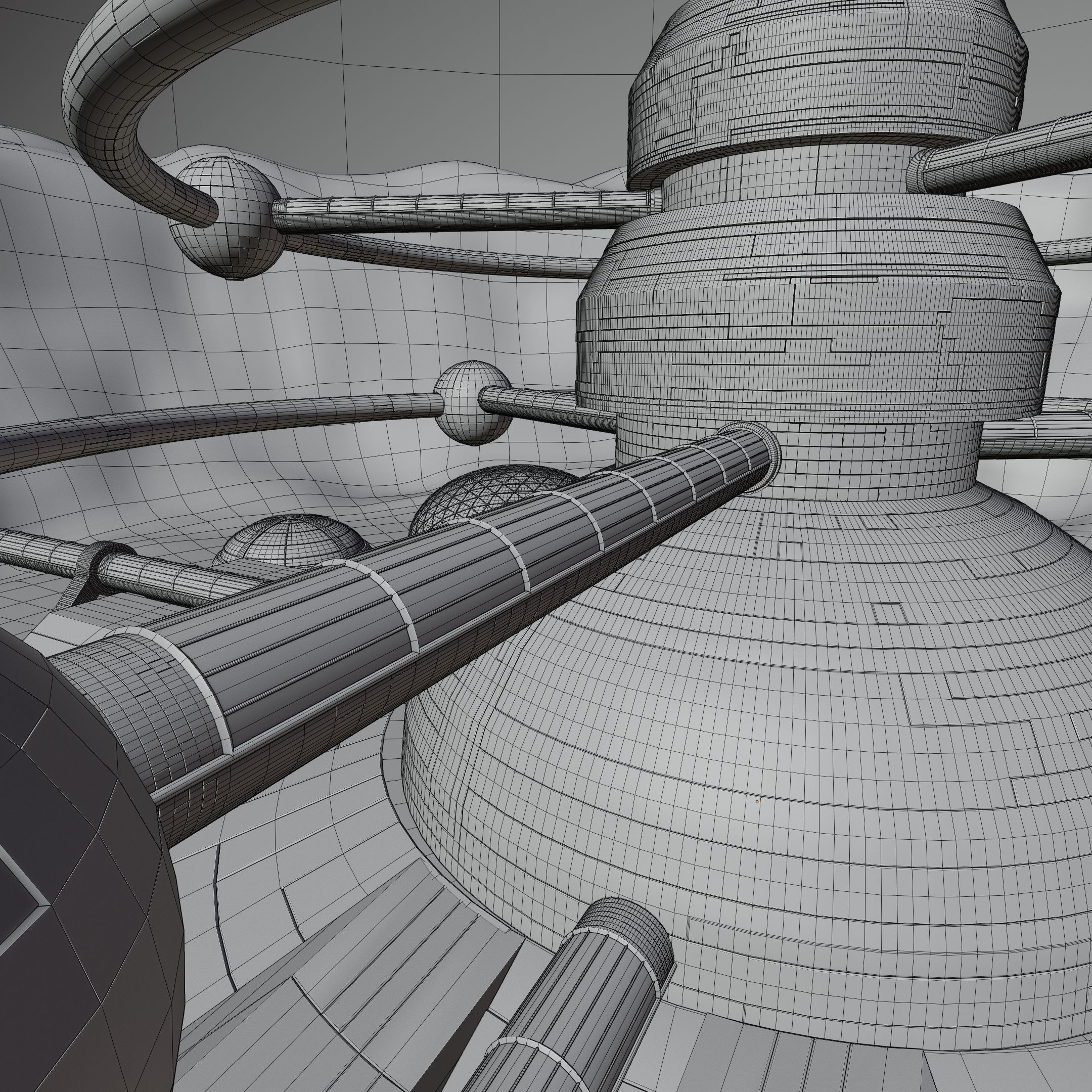 Mars Colony 4K PBR 3D model_13