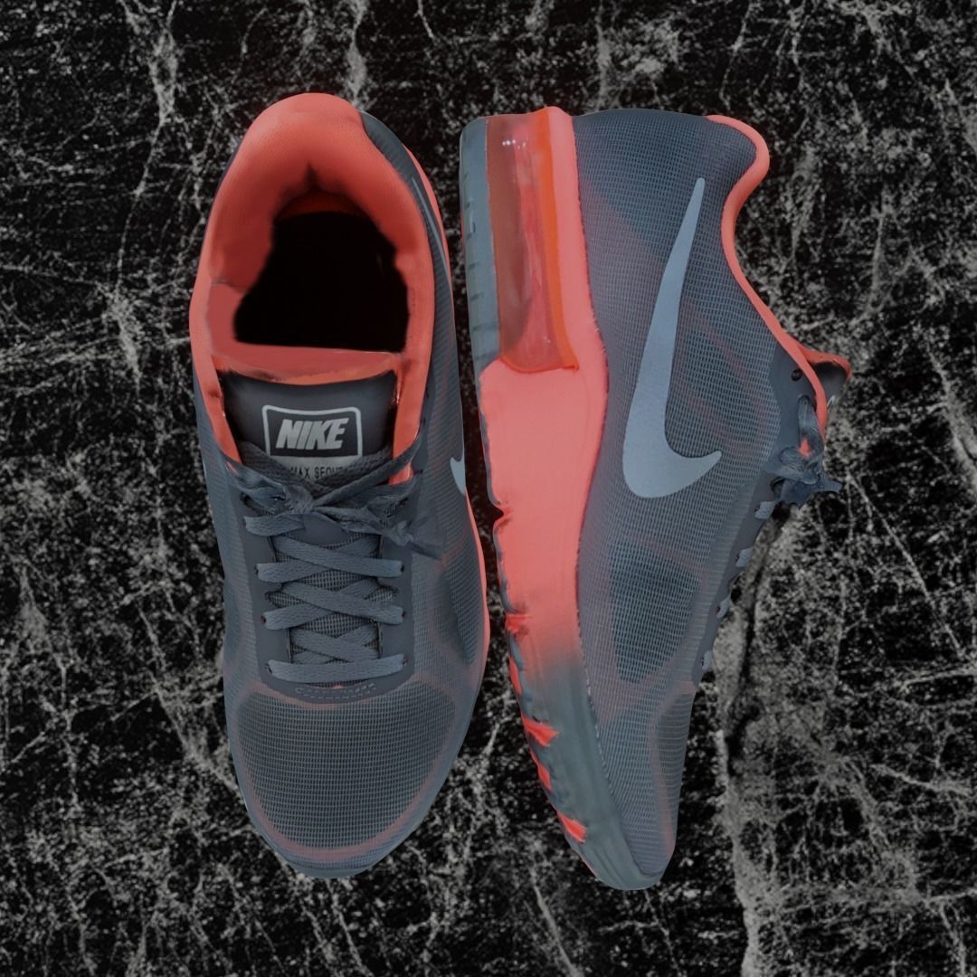 NIKE AIR MAX SEQUENT 3D SHOES Low-poly 3D model_2