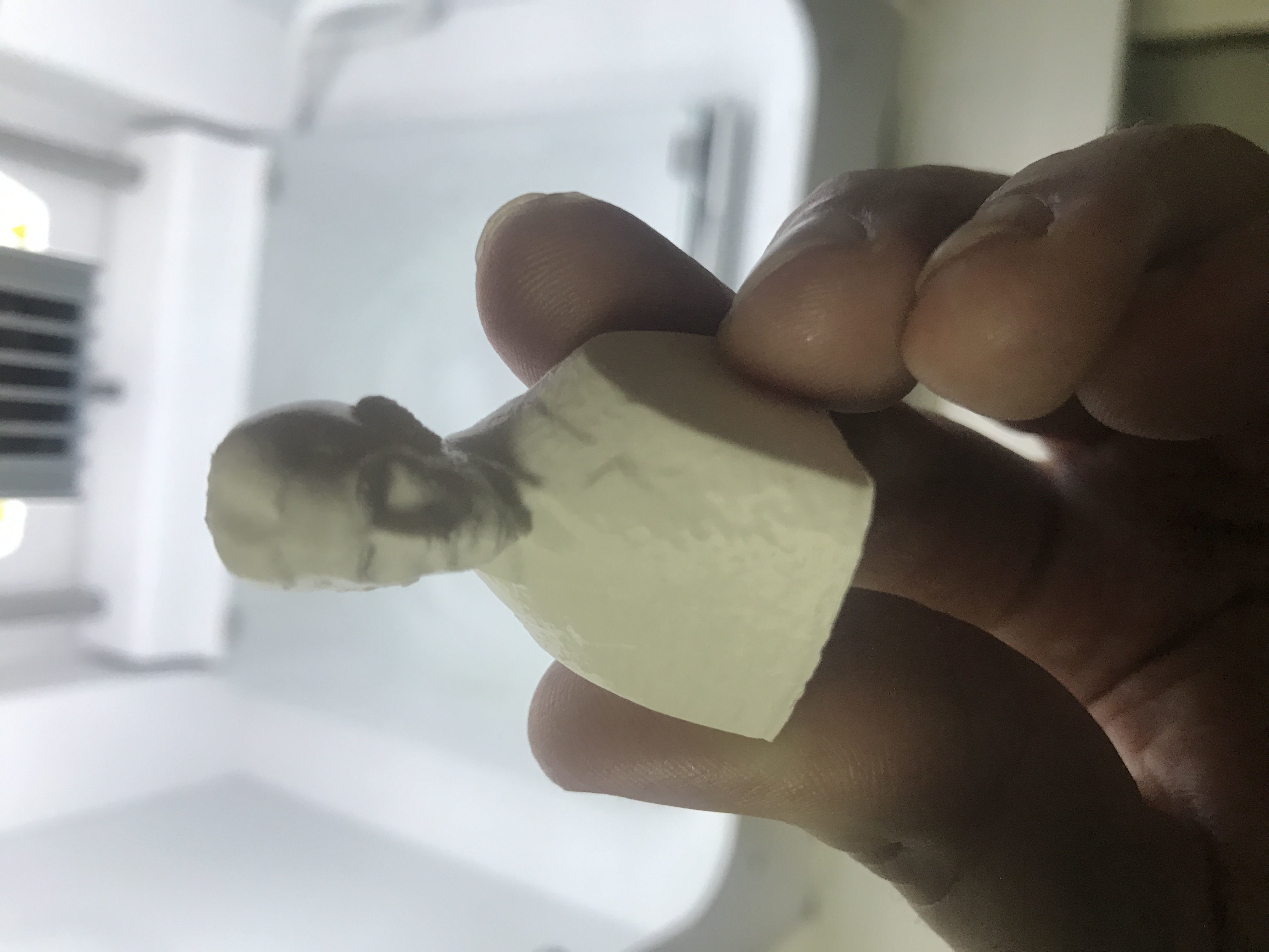 Nikola Tesla statue 3D print model_1
