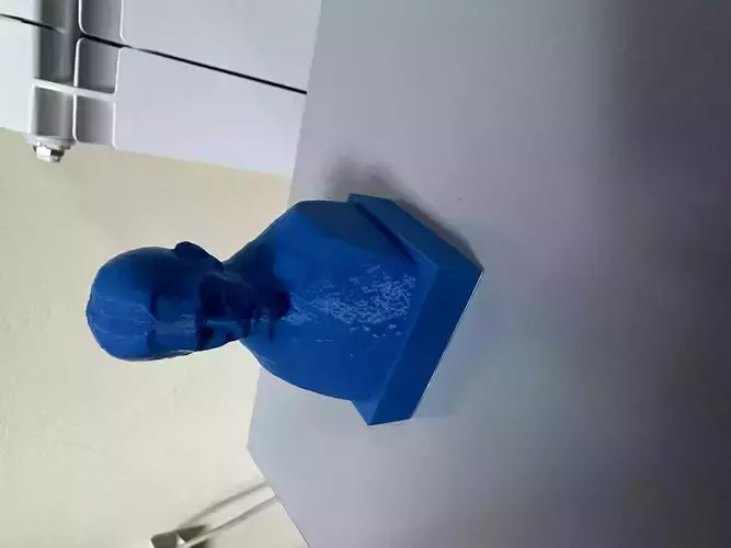 Nikola Tesla statue 3D print model