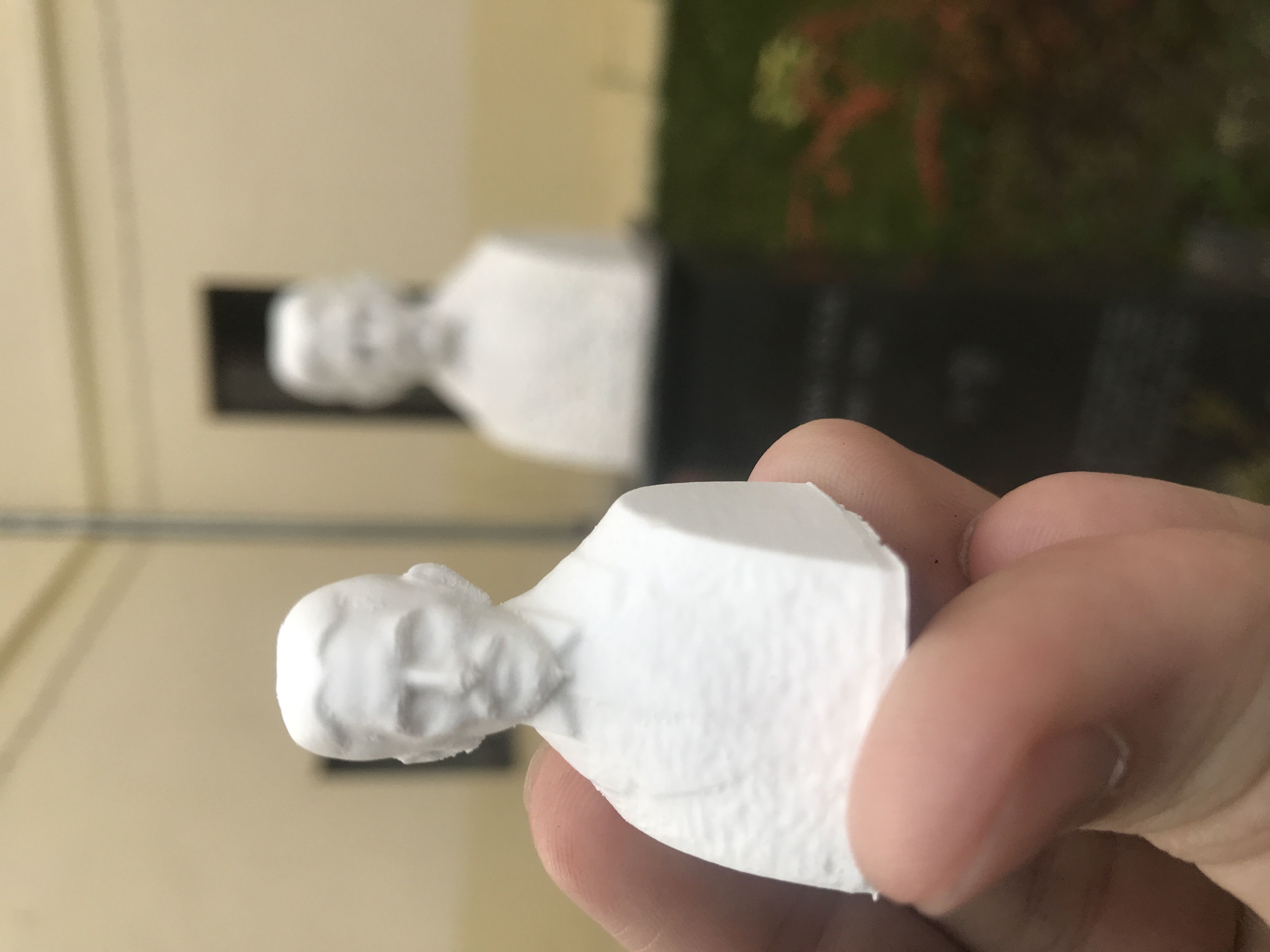 Nikola Tesla statue 3D print model_2