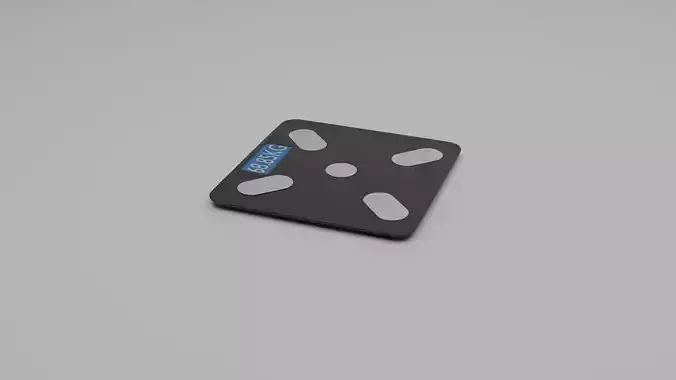 Simple Body Weight Scale Free 3D model