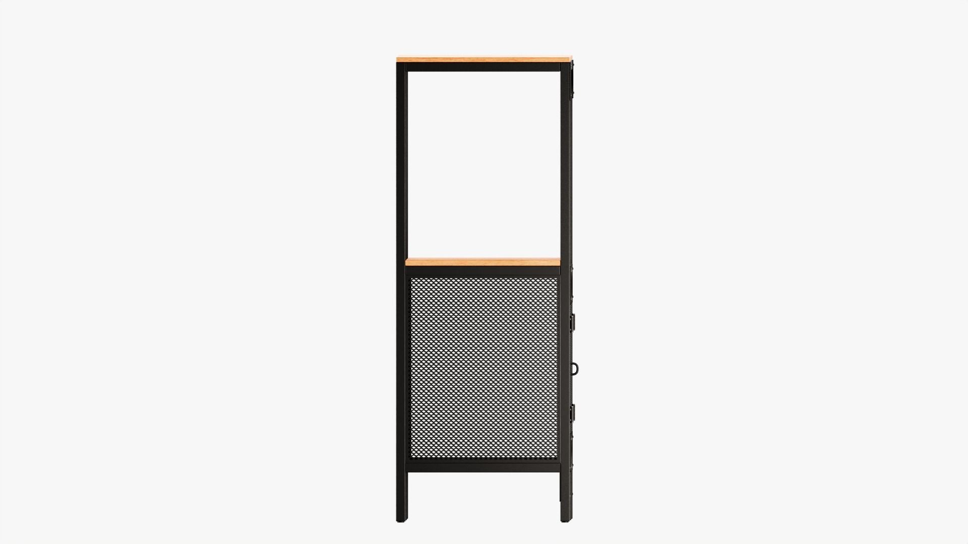 IKEA Shelving unit   Low-poly 3D model_7