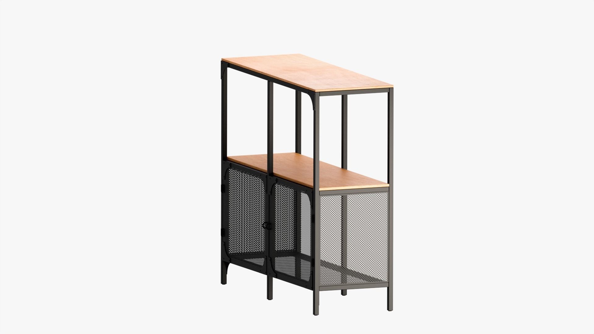IKEA Shelving unit   Low-poly 3D model_3