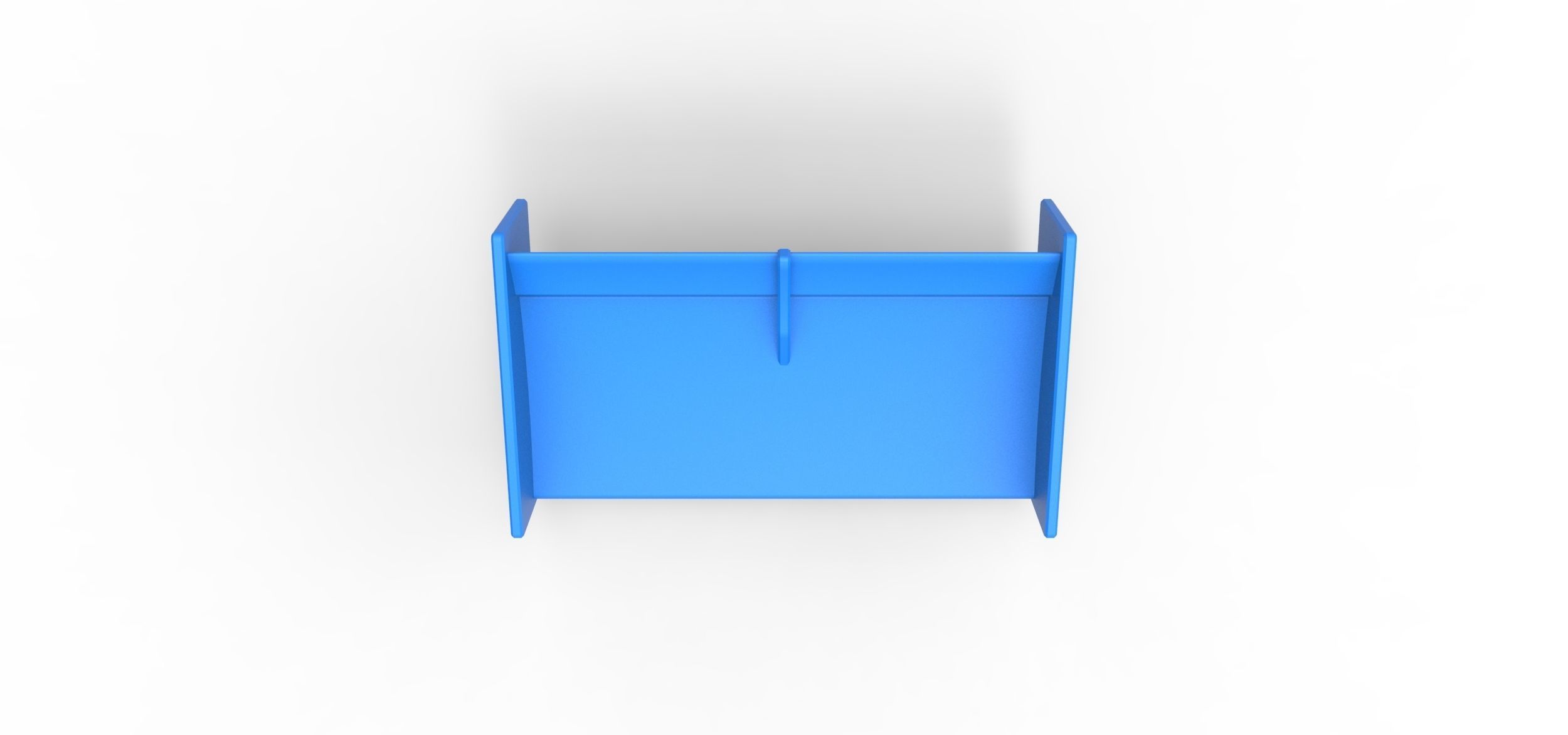 Wing of Supermodified front engine race car Scale 1 to 25 3D print model_5