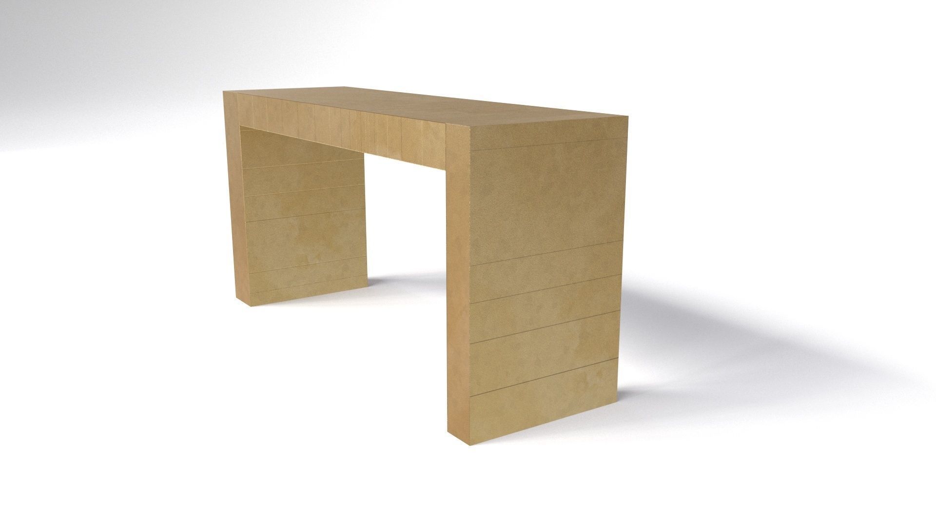 desk ST 21 Laurameroni 3D model_4