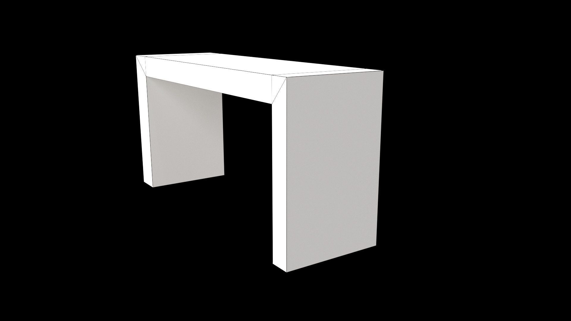 desk ST 21 Laurameroni 3D model_5