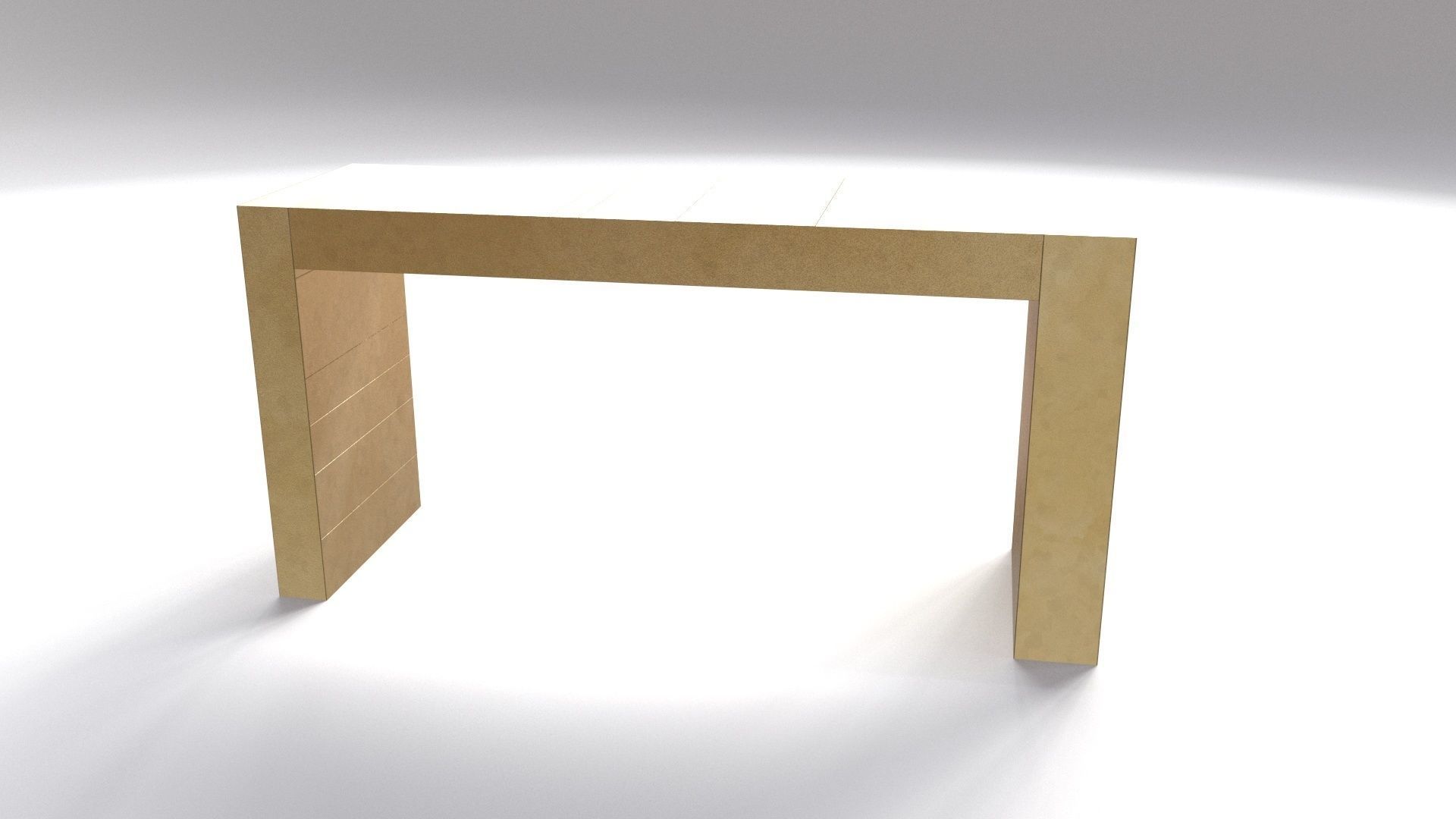 desk ST 21 Laurameroni 3D model_8