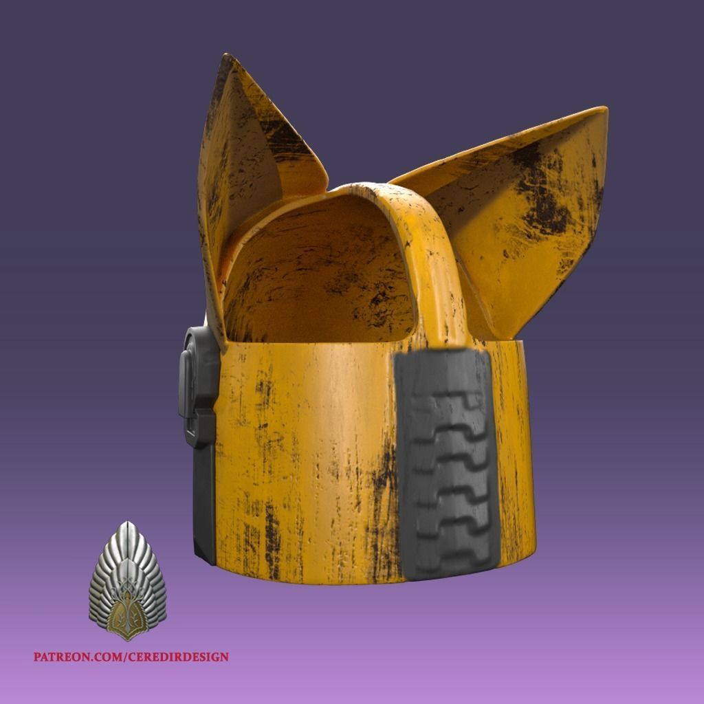 Mandalorian Twilek Helmet 3d digital download 3D print model_3