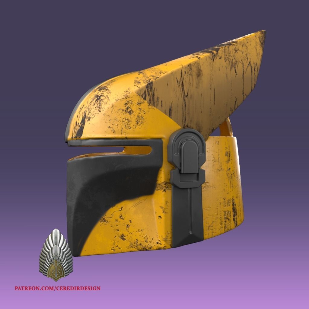 Mandalorian Twilek Helmet 3d digital download 3D print model_2