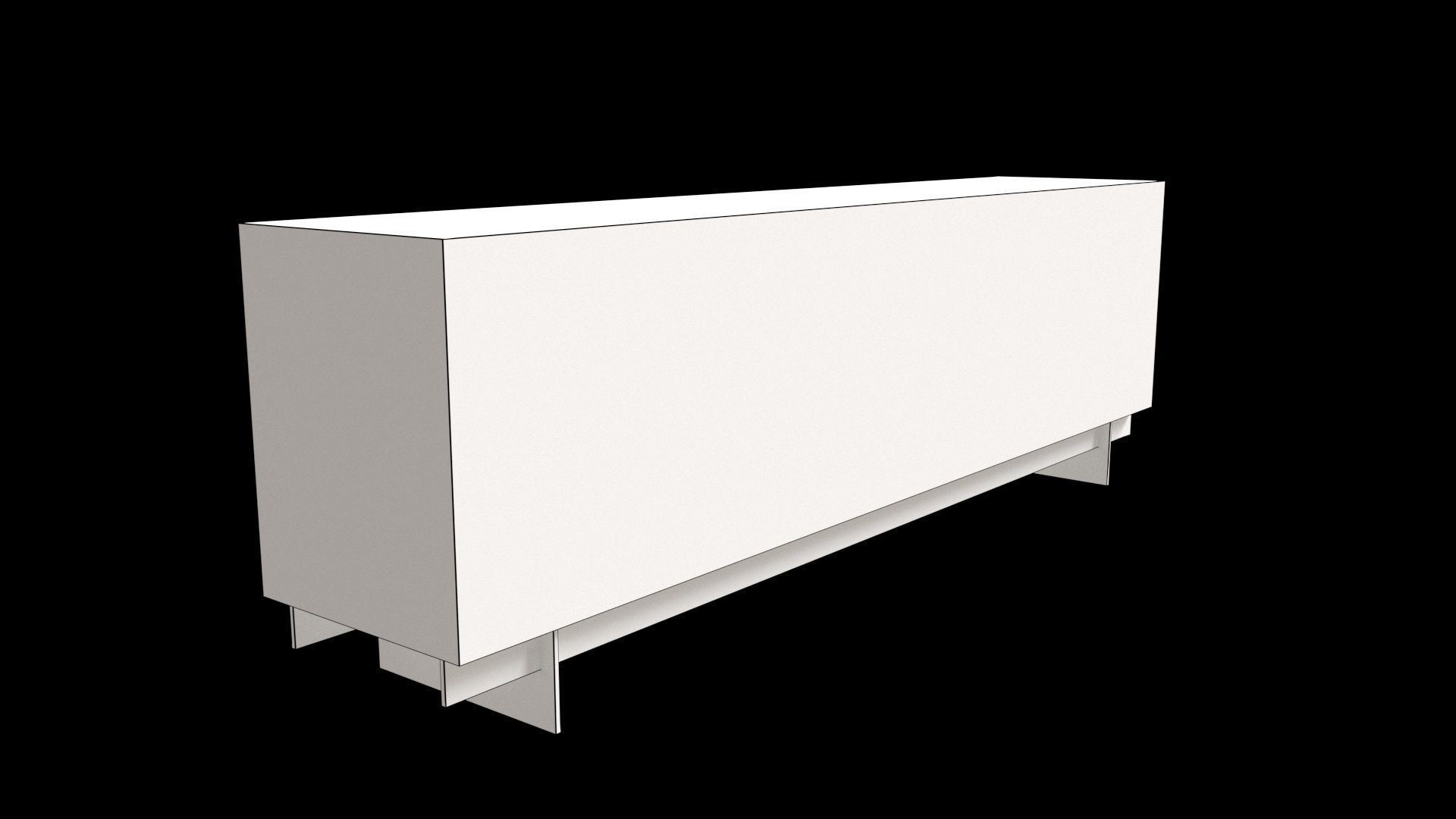 Sideboard Tatami Laurameroni 3D model_1