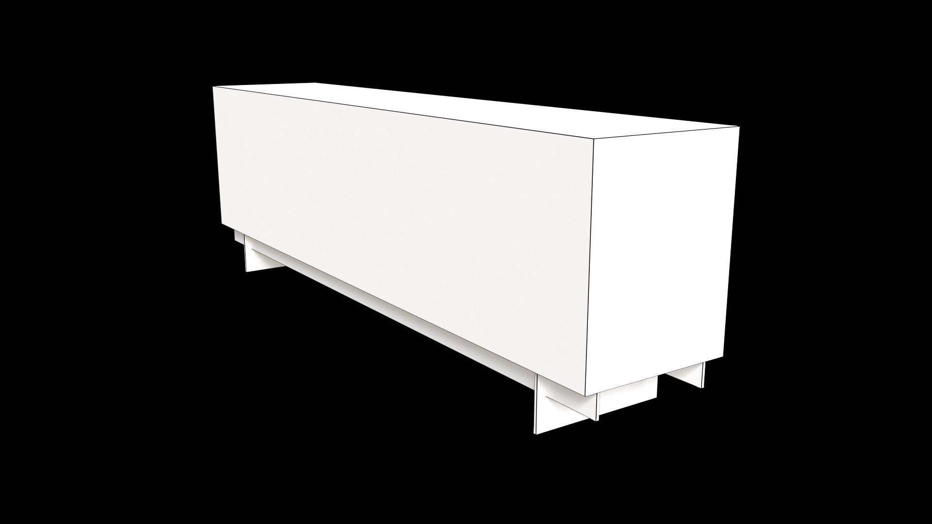 Sideboard Tatami Laurameroni 3D model_5