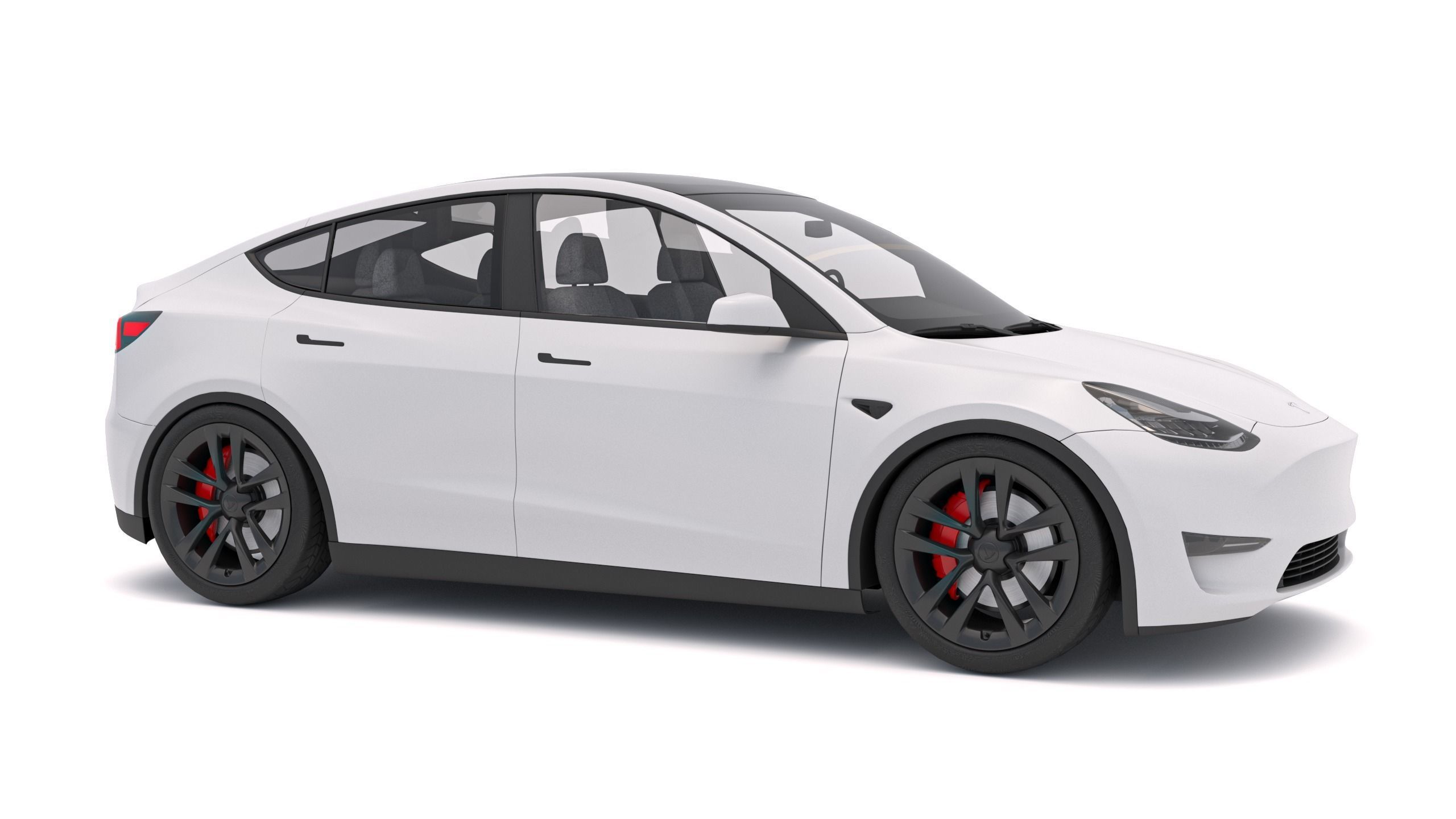 Tesla Y 2023 3D model_4