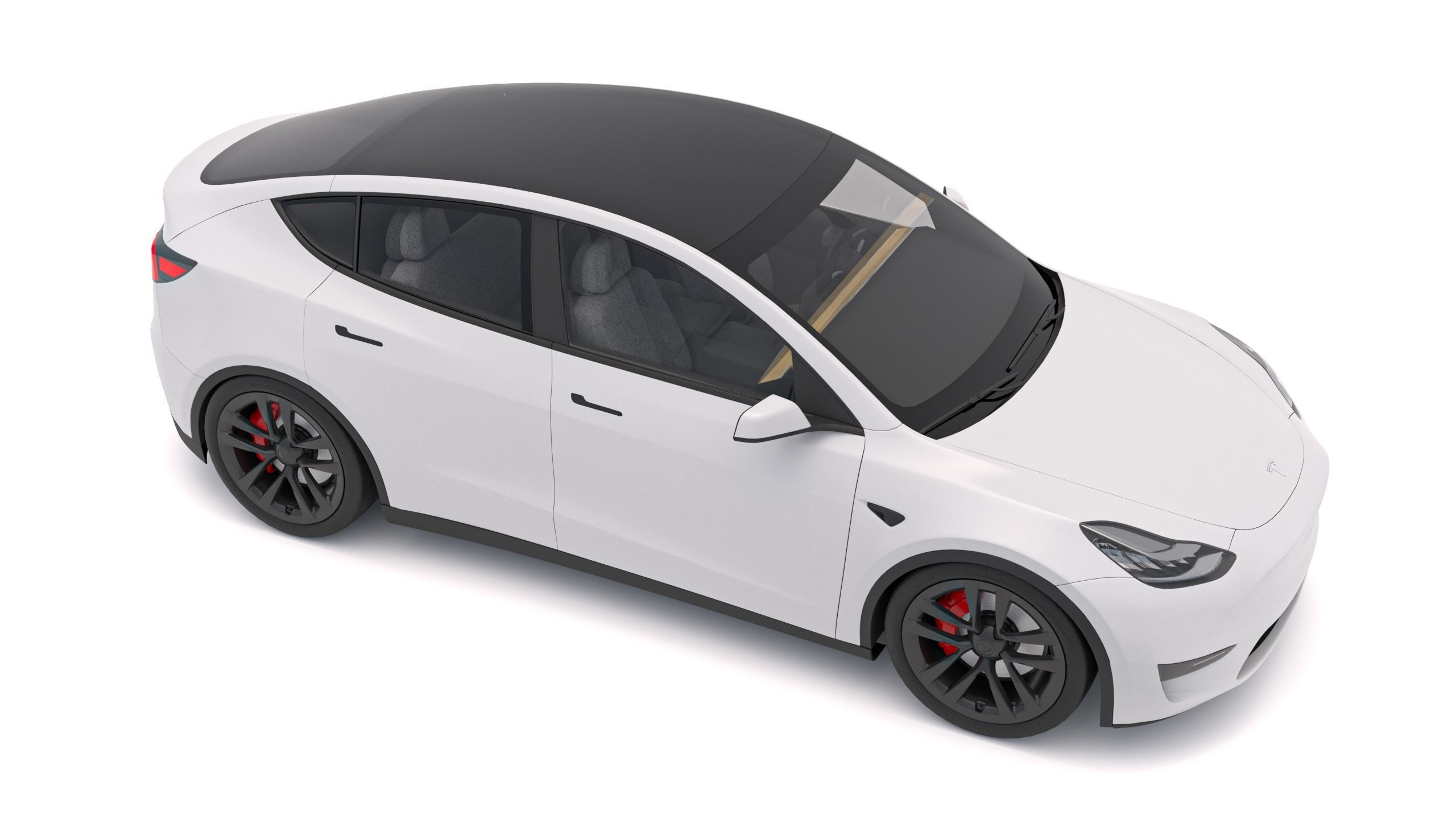 Tesla Y 2023 3D model_5