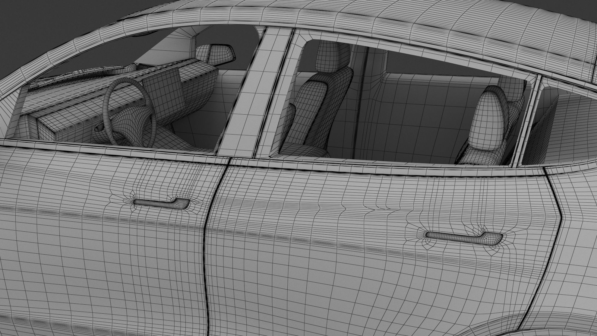 Tesla Y 2023 3D model_8