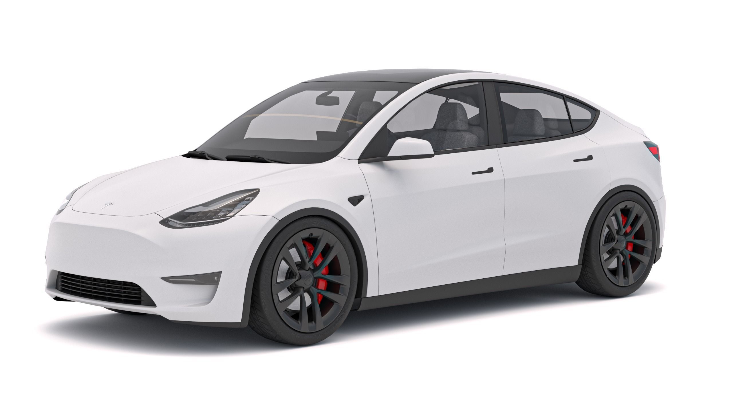Tesla Y 2023 3D model_1
