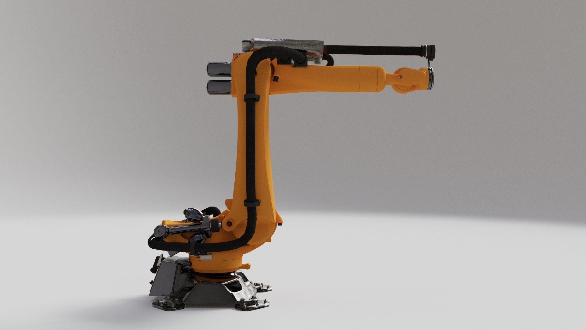 Industrial Robot Big 3D model_1