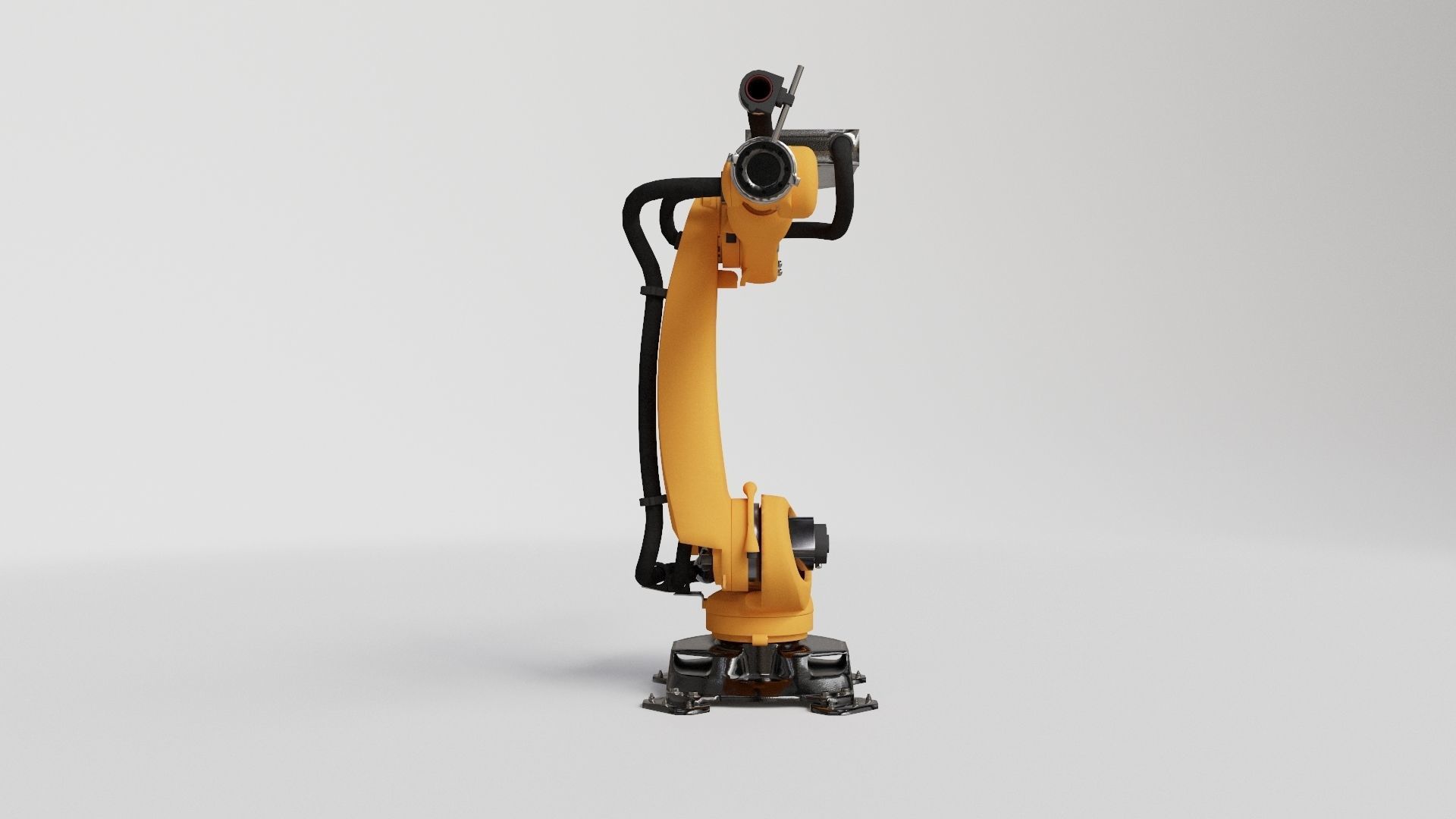 Industrial Robot Big 3D model_5