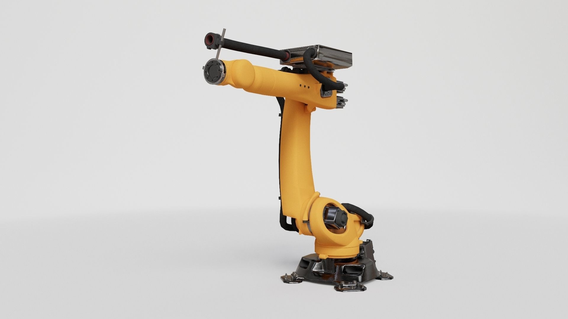 Industrial Robot Big 3D model_6