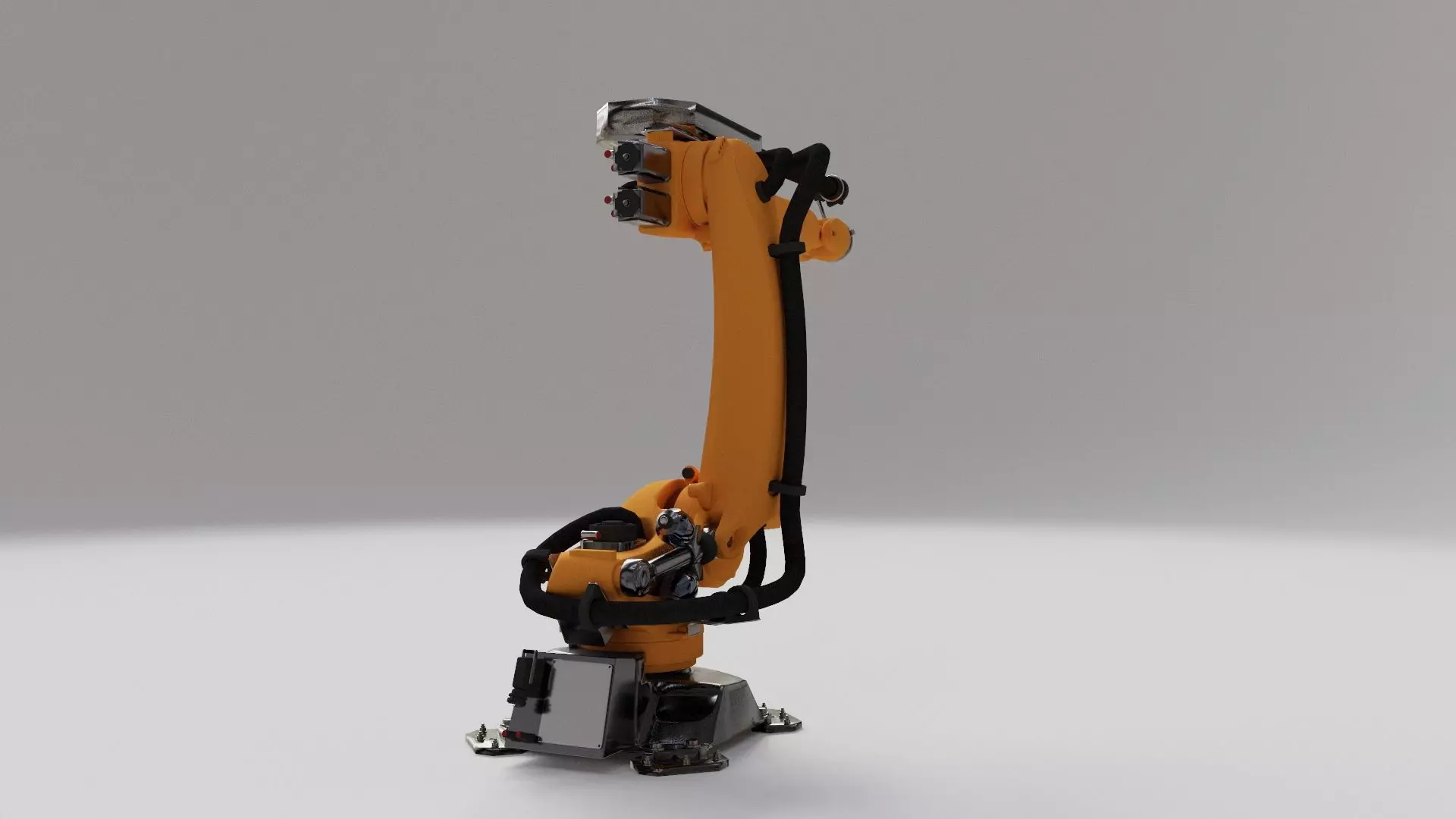 Industrial Robot Big 3D model_0