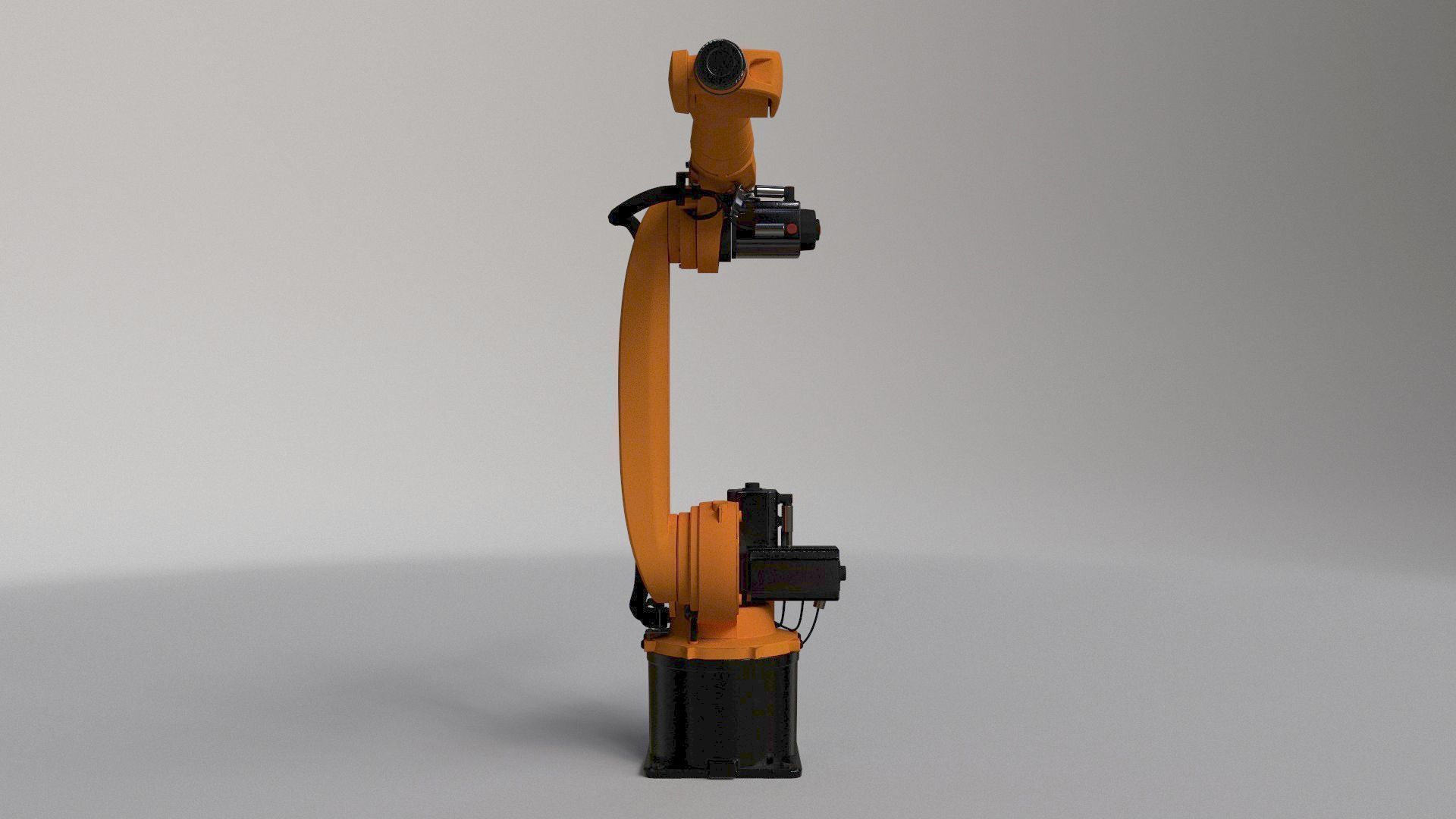 industrial Robots small 3D model_6