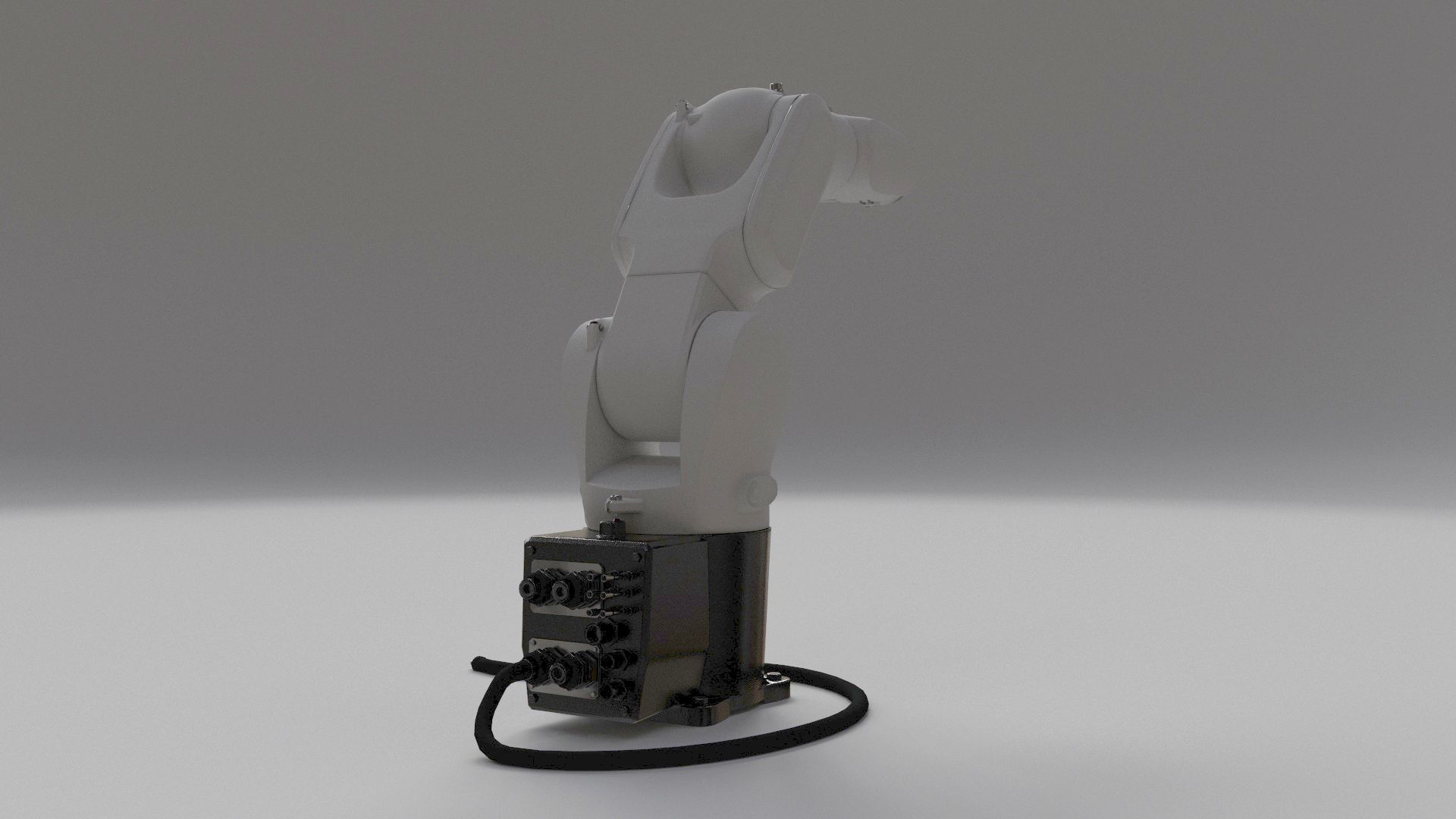 industrial Robots smaller 3D model_6