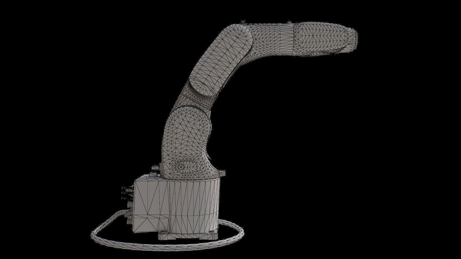 industrial Robots smaller 3D model_9