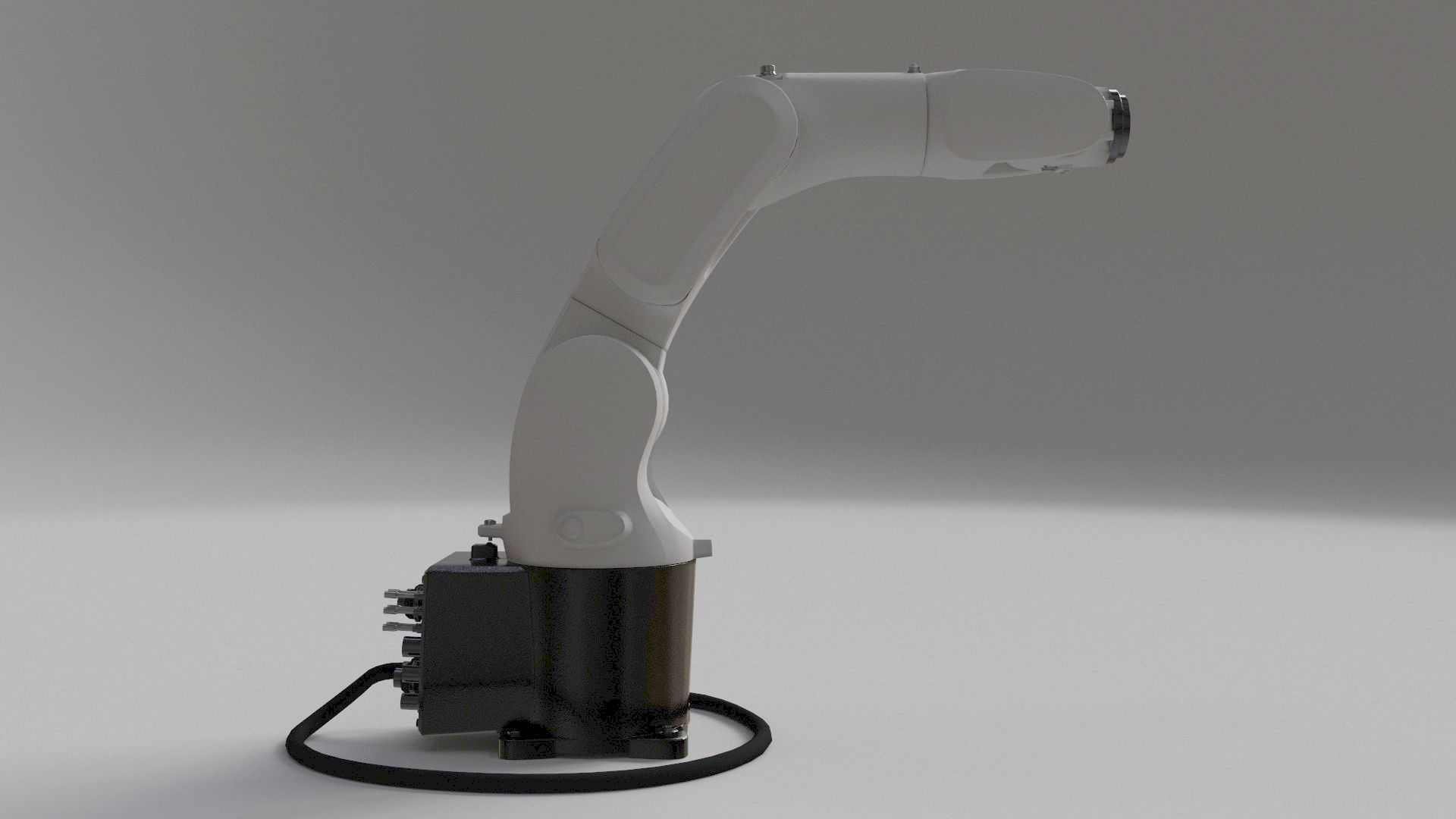 industrial Robots smaller 3D model_8