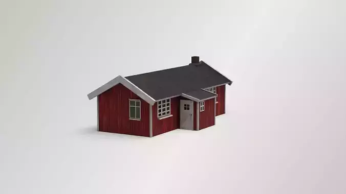 Traditional Norwegian House 